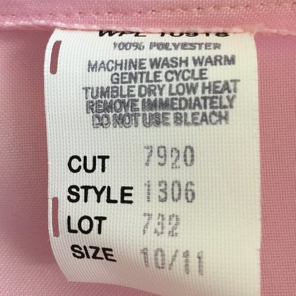 NWT Loubella Vintage Pants High Waist Wide Leg Light Pink Women's Size 10-11 - Picture 4 of 9